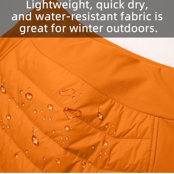 NWT BALEAF 17" Puffer Quilted Skirt Lightweight Insulated Warm Snow Skirt - Picture 5 of 5